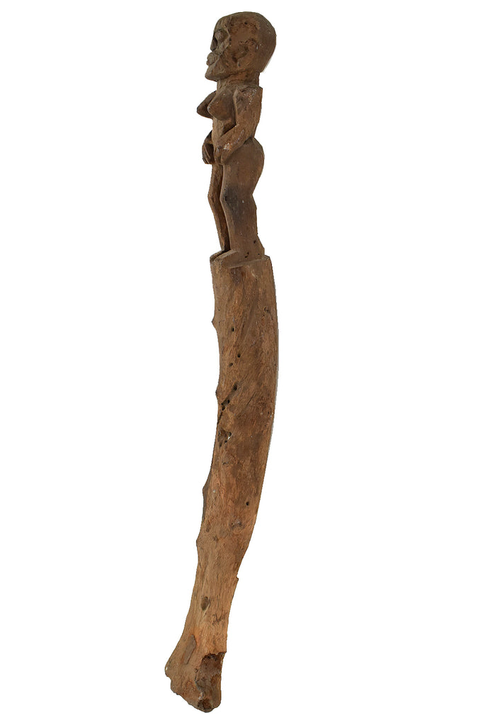 Luba Figural Staff Congo