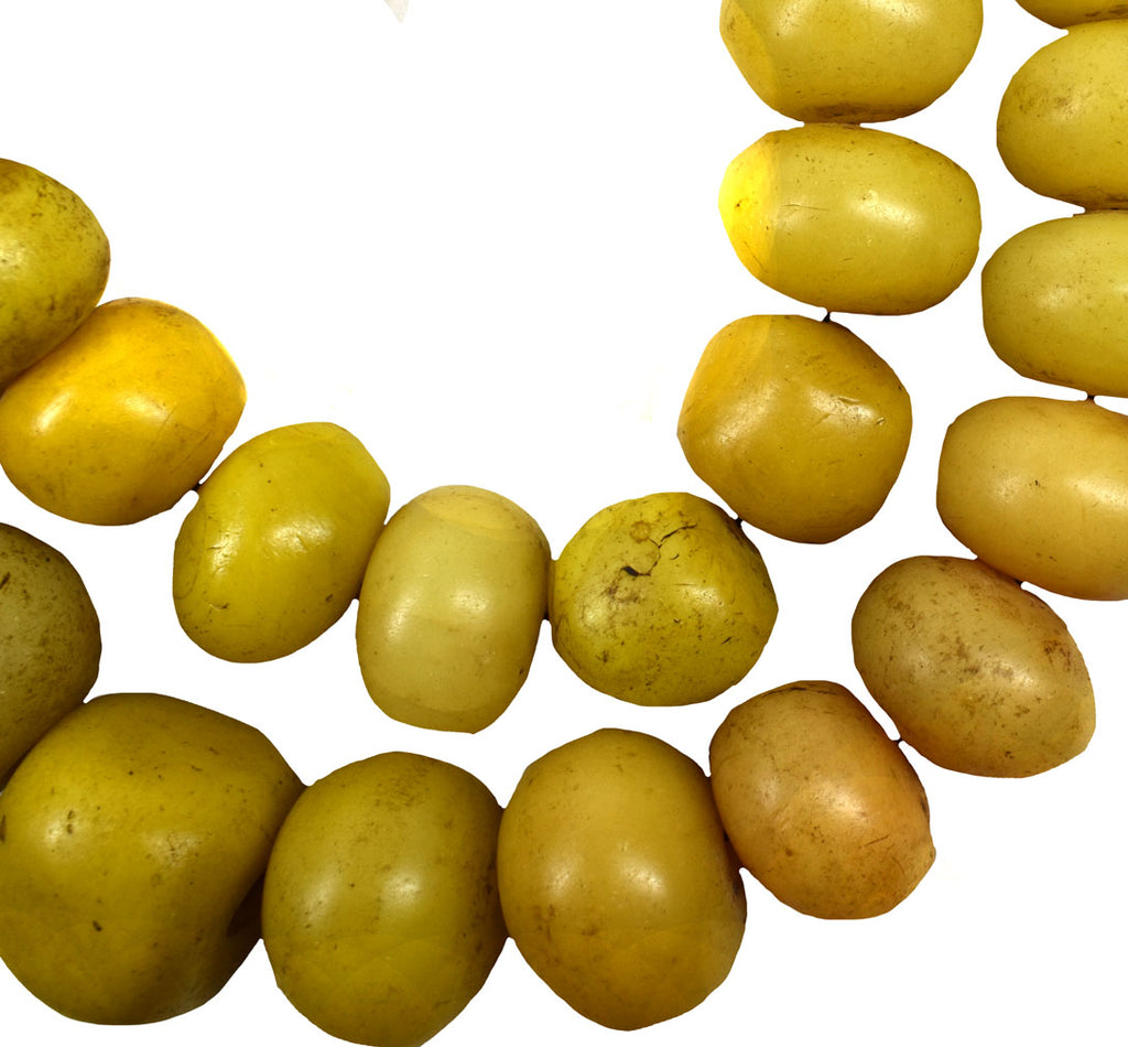 Yellow Phenolic Resin Beads Morocco 35 Inch