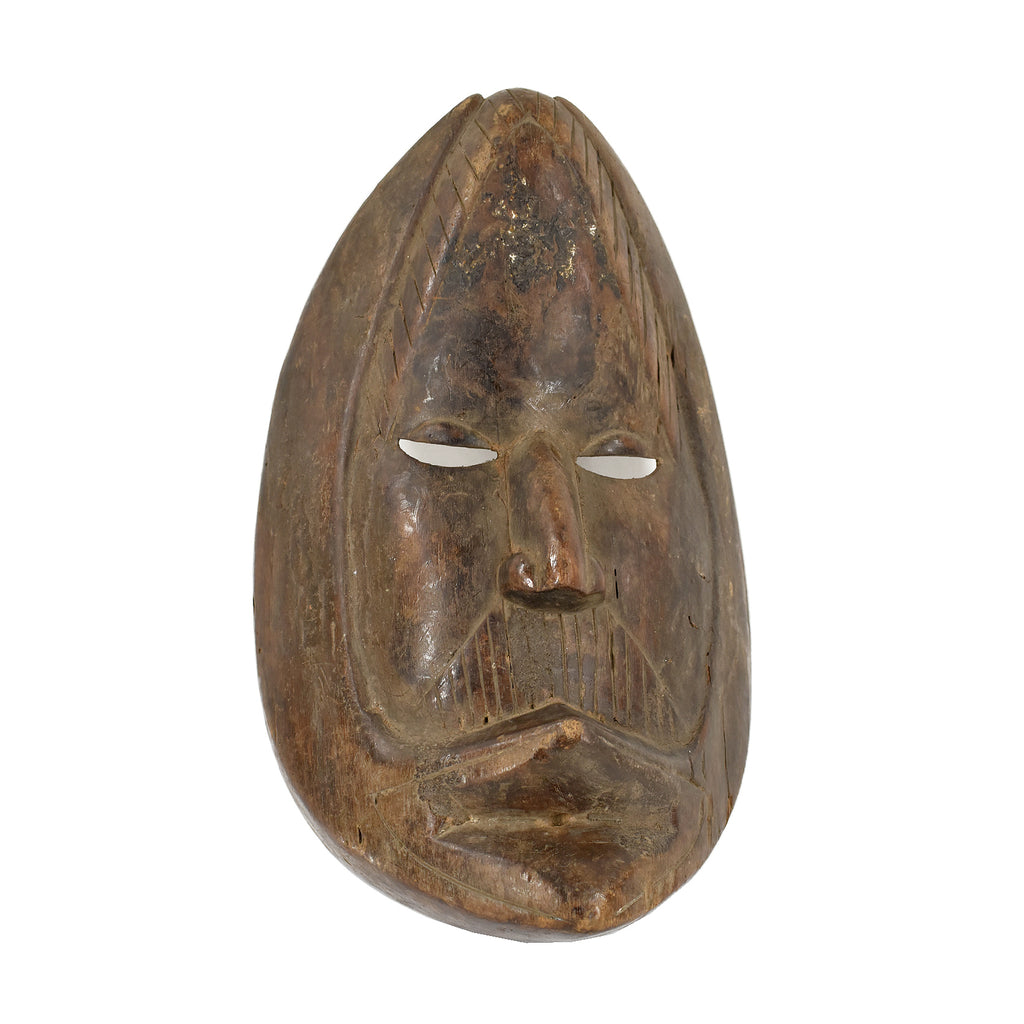 Baule Portrait Mask Côte d'Ivoire