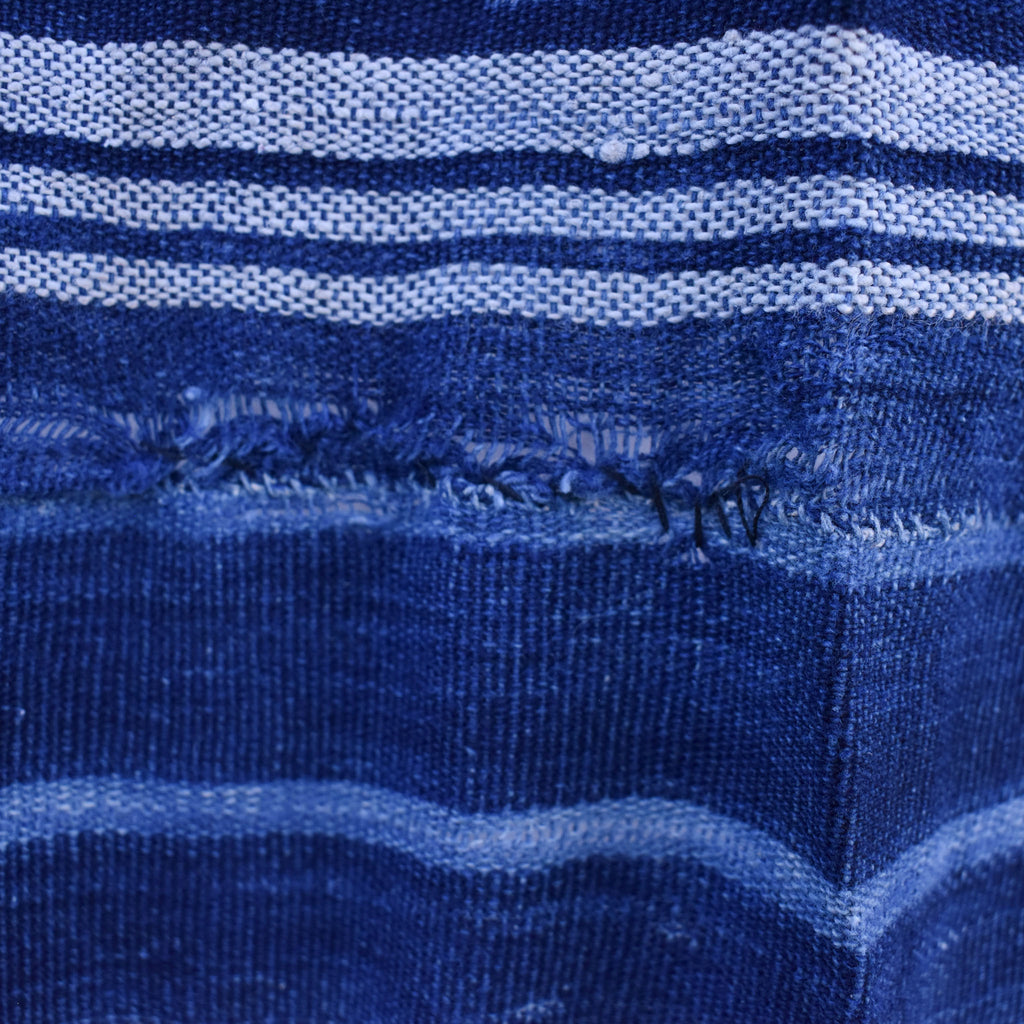 Indigo Textile Dogon or Mossi 54x38 Inch