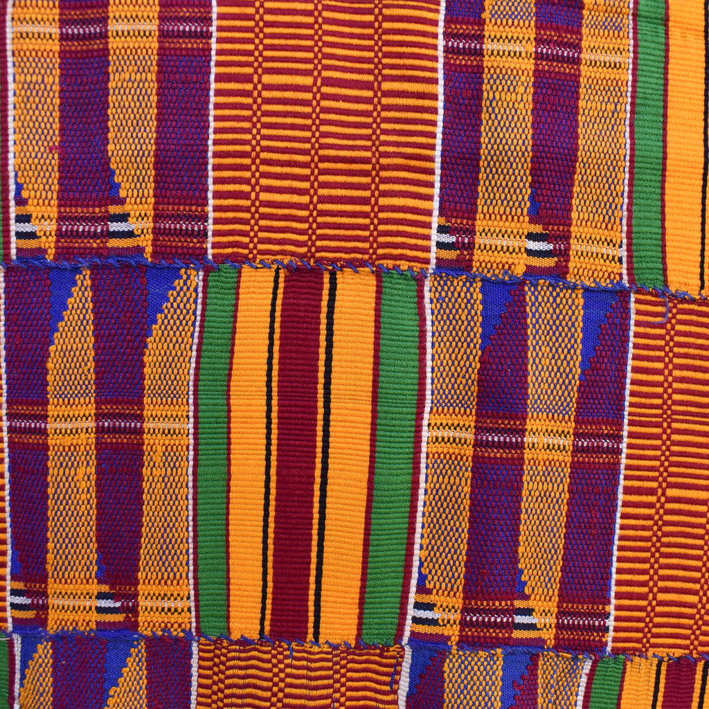 Kente Cloth Women's Ghana 71x43 Inch