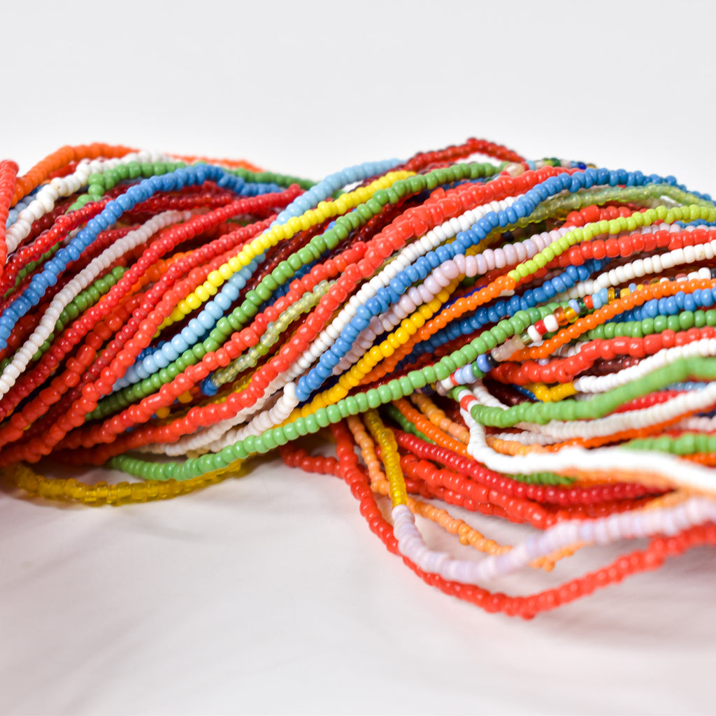Baule Tamba Multicolor Seed Beads Necklace