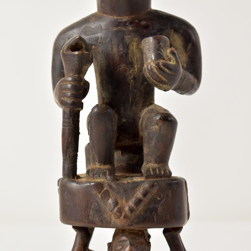 Bakongo Villi Fetish Sitting Figure Cong