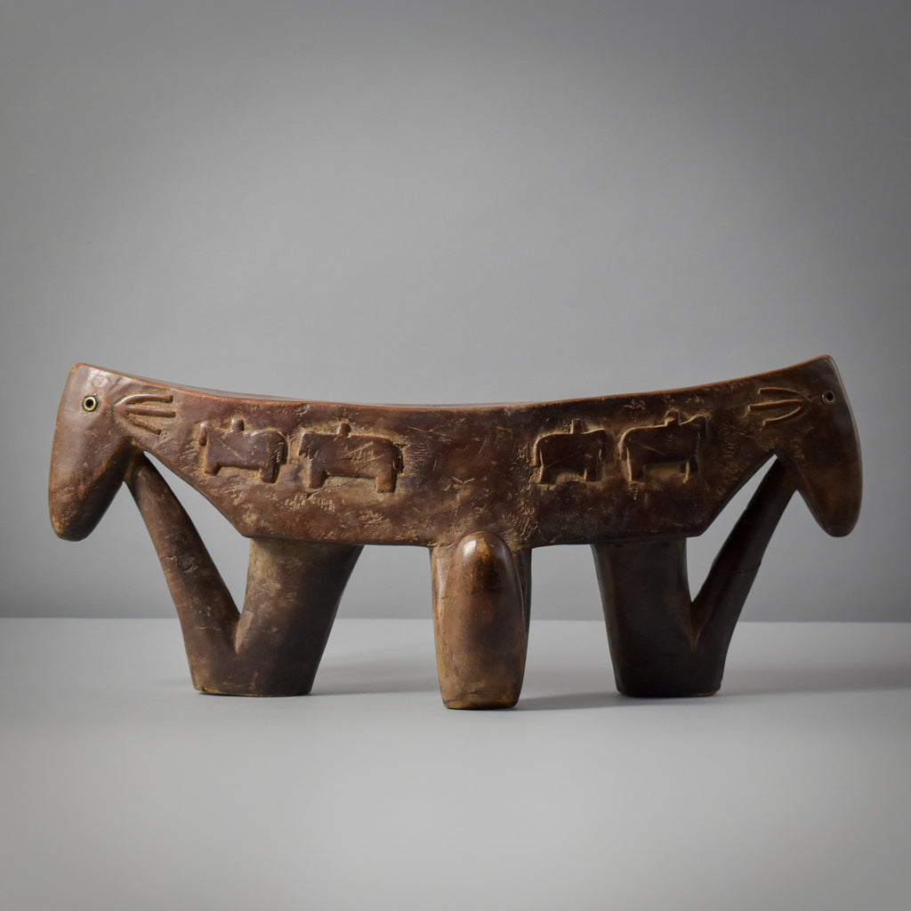 Dinka Stool Headrest Congo