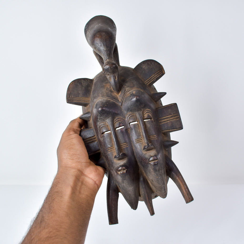 Senufo Kpelie Double Face Mask Côte d'Ivoire