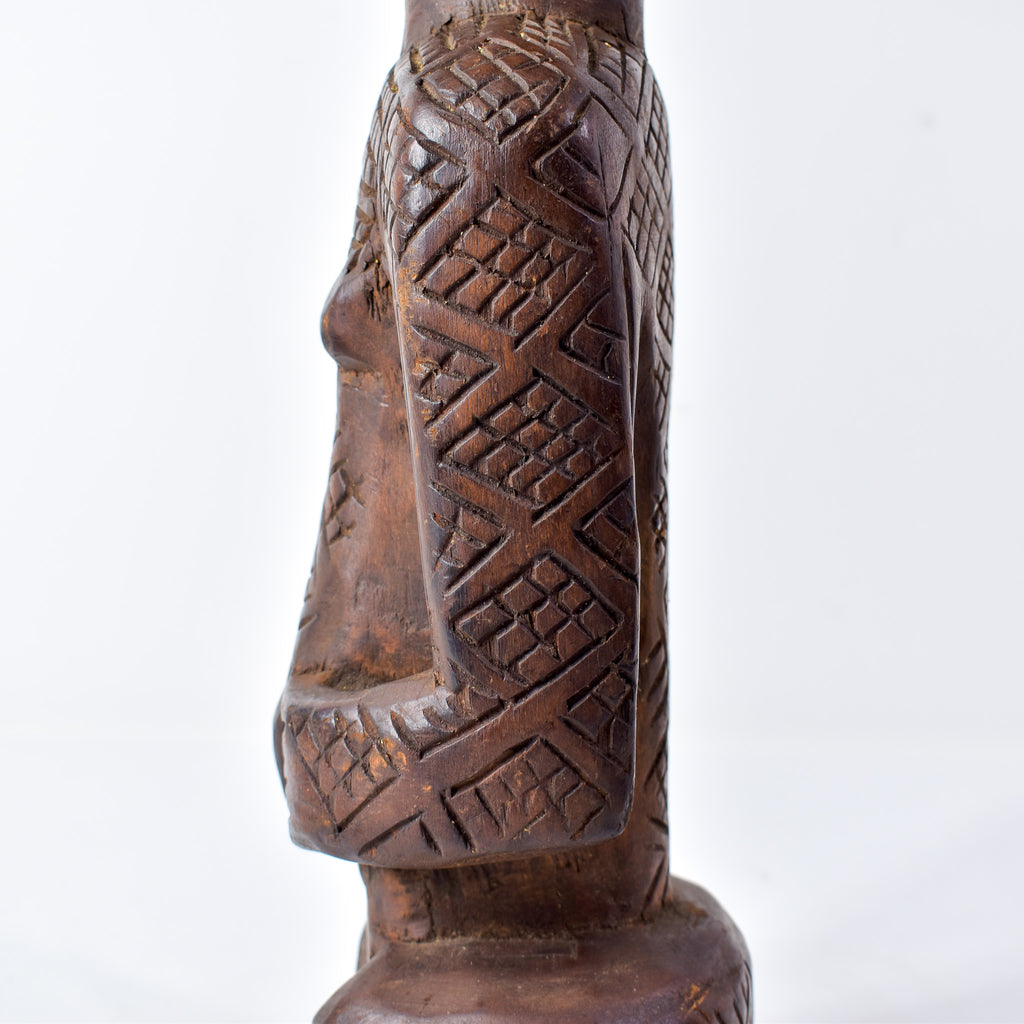 Ndengese Male Wooden Figure Congo