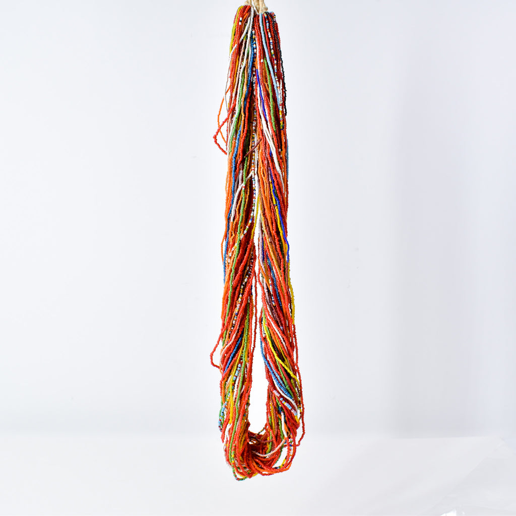 Baule Tamba Multicolor Seed Beads Necklace