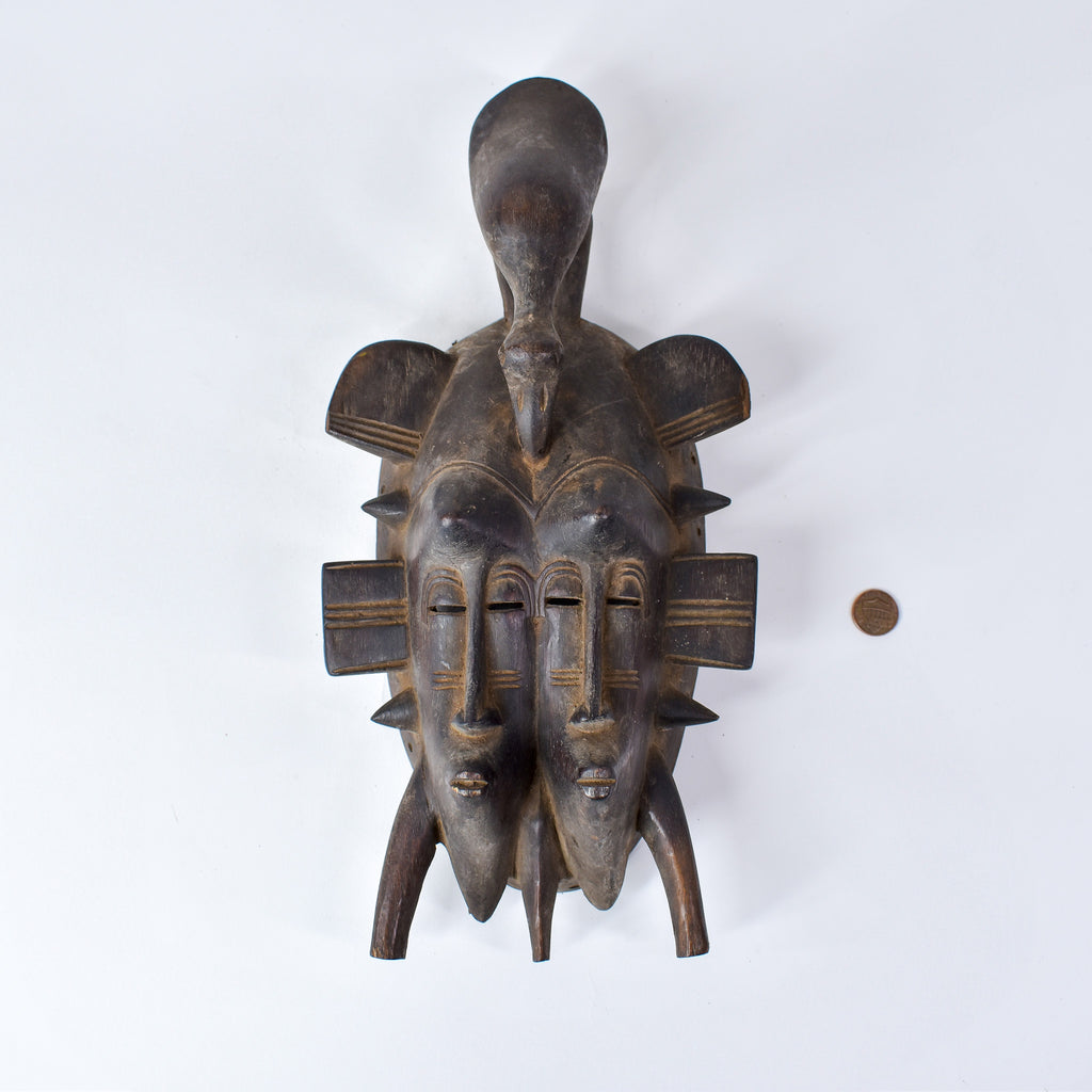Senufo Kpelie Double Face Mask Côte d'Ivoire