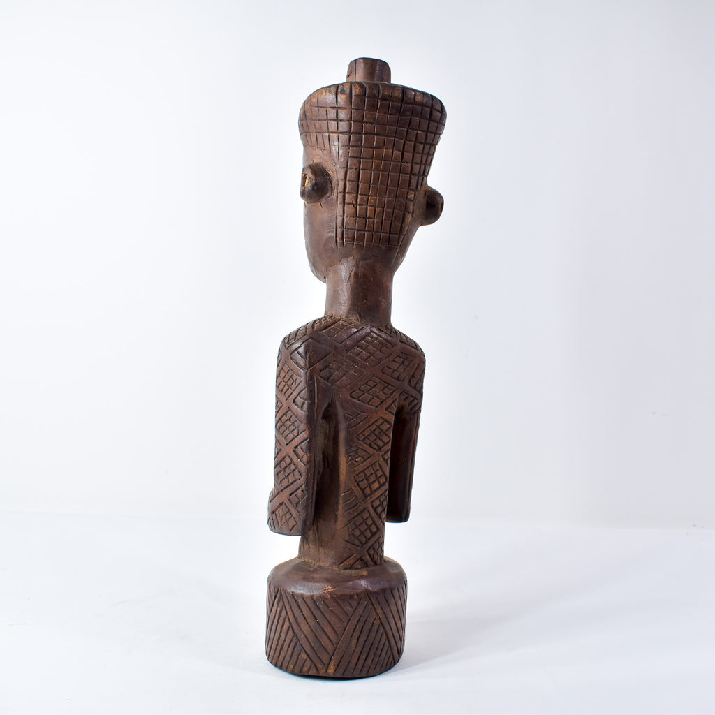 Ndengese Male Wooden Figure Congo