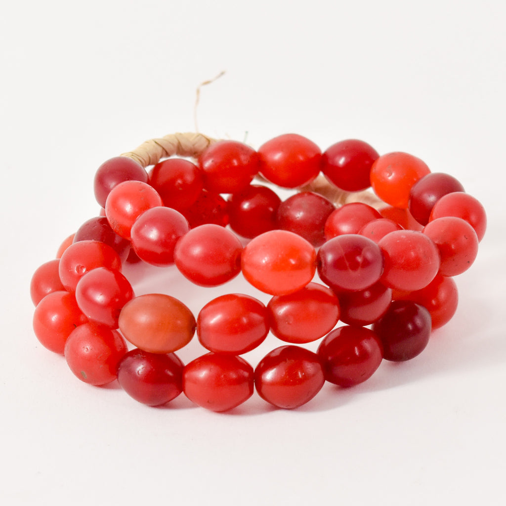 Pigeon Egg Red Trade Beads