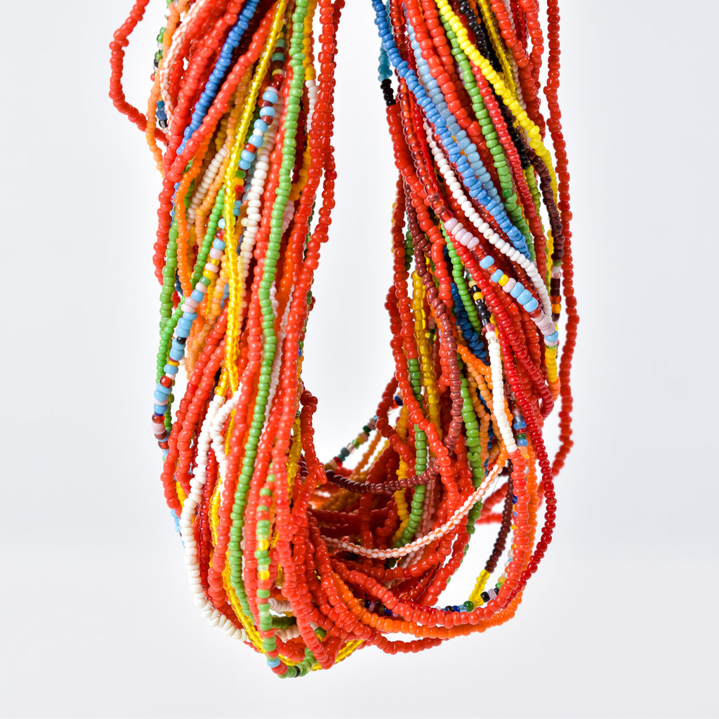 Baule Tamba Multicolor Seed Beads Necklace