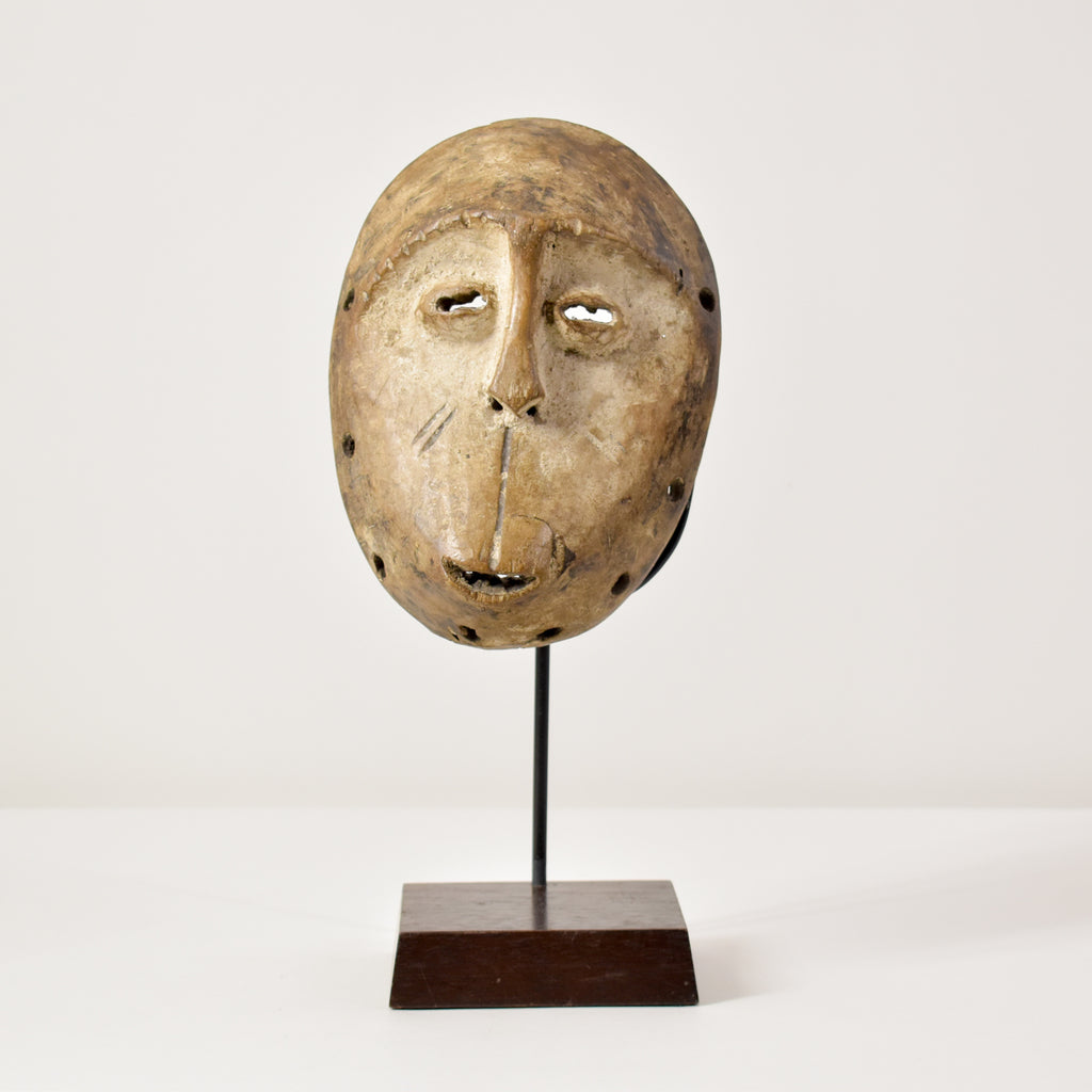 Lega Bearded Bwami Society Mask Congo