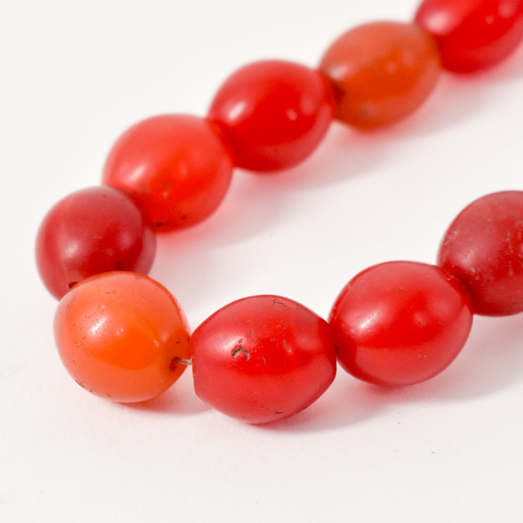 Pigeon Egg Red Trade Beads