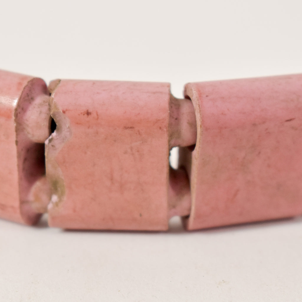 Bohemian Pink Glass Trade Beads Nigeria