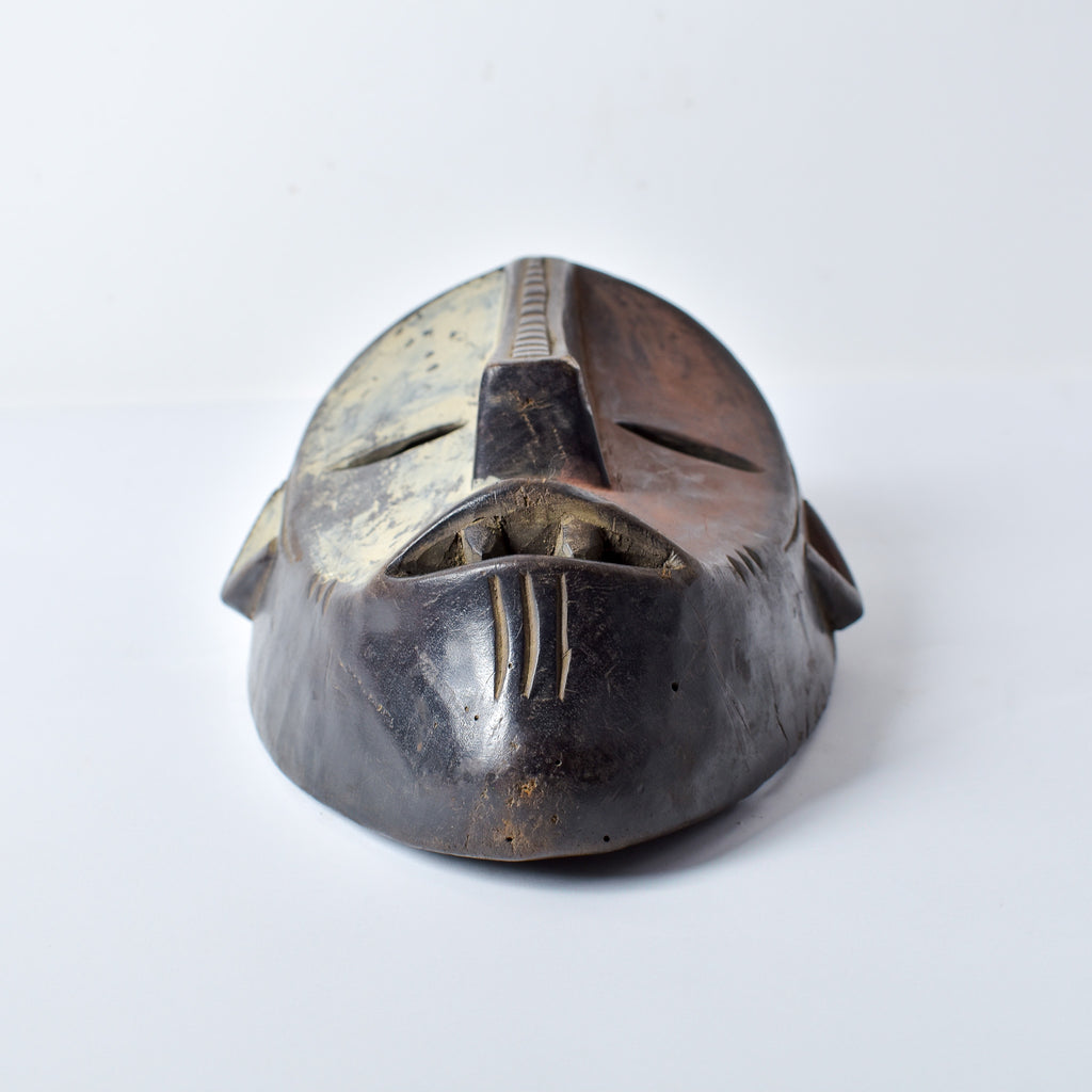 Metoko Wood Carved Mask Congo