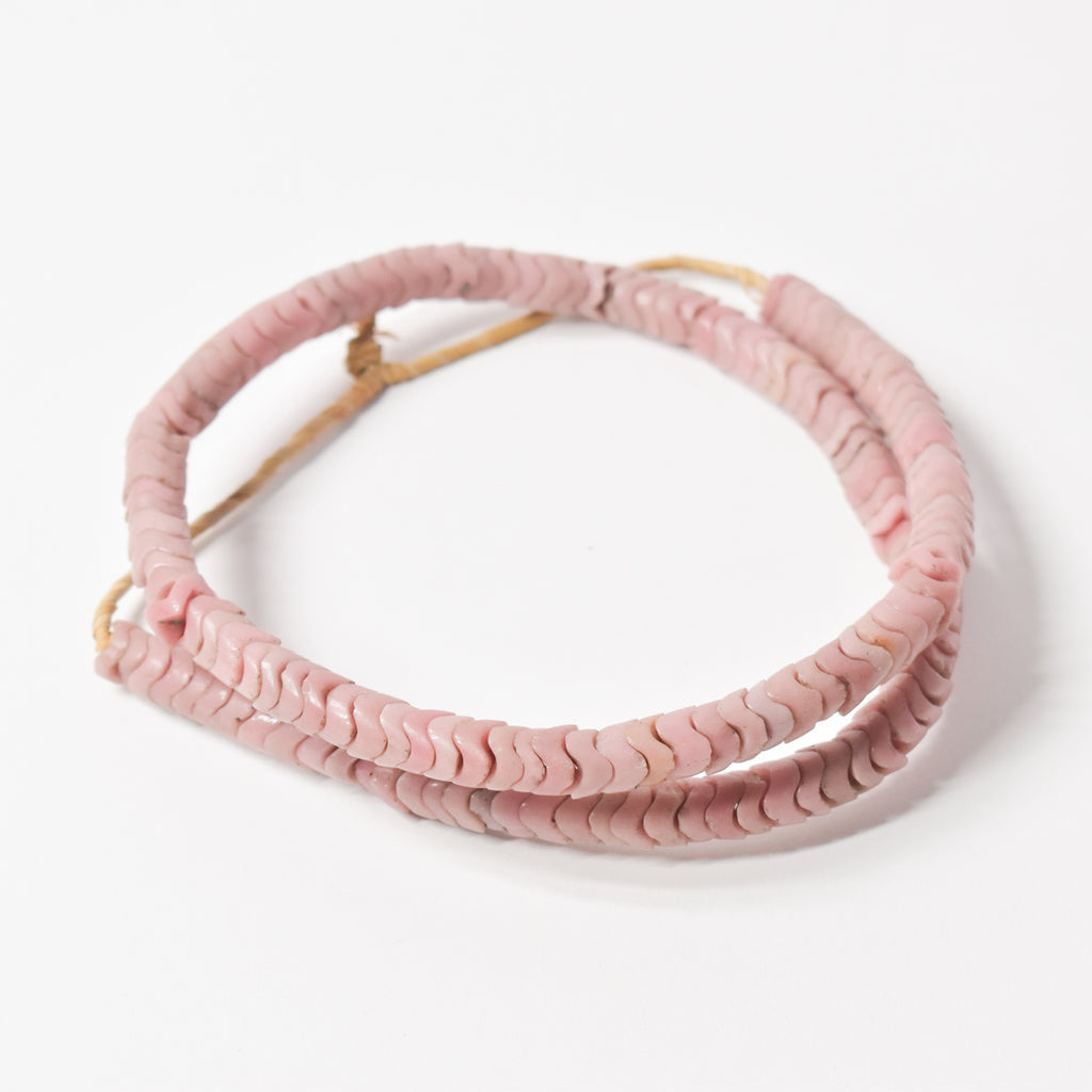 Pink Snake Interlocking Trade Beads