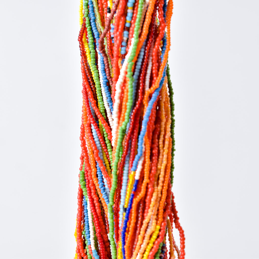 Baule Tamba Multicolor Seed Beads Necklace