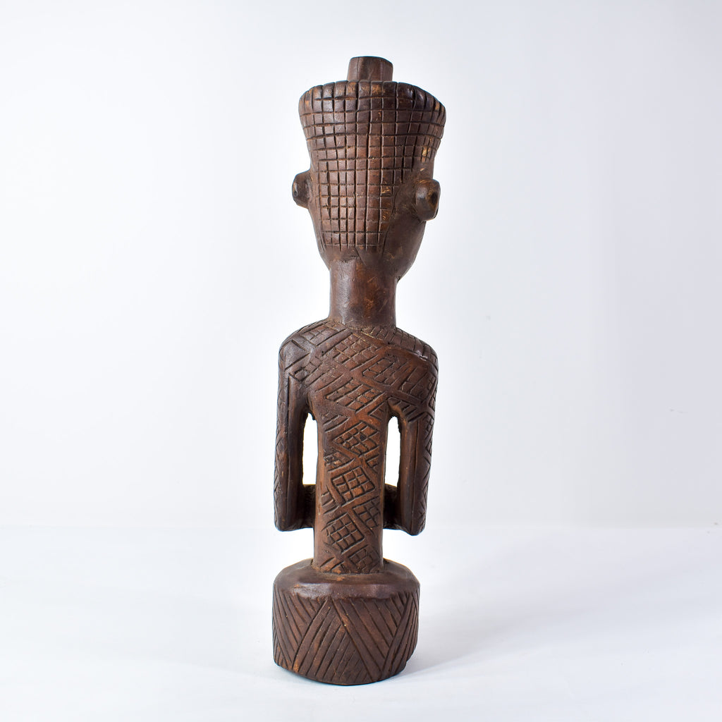 Ndengese Male Wooden Figure Congo