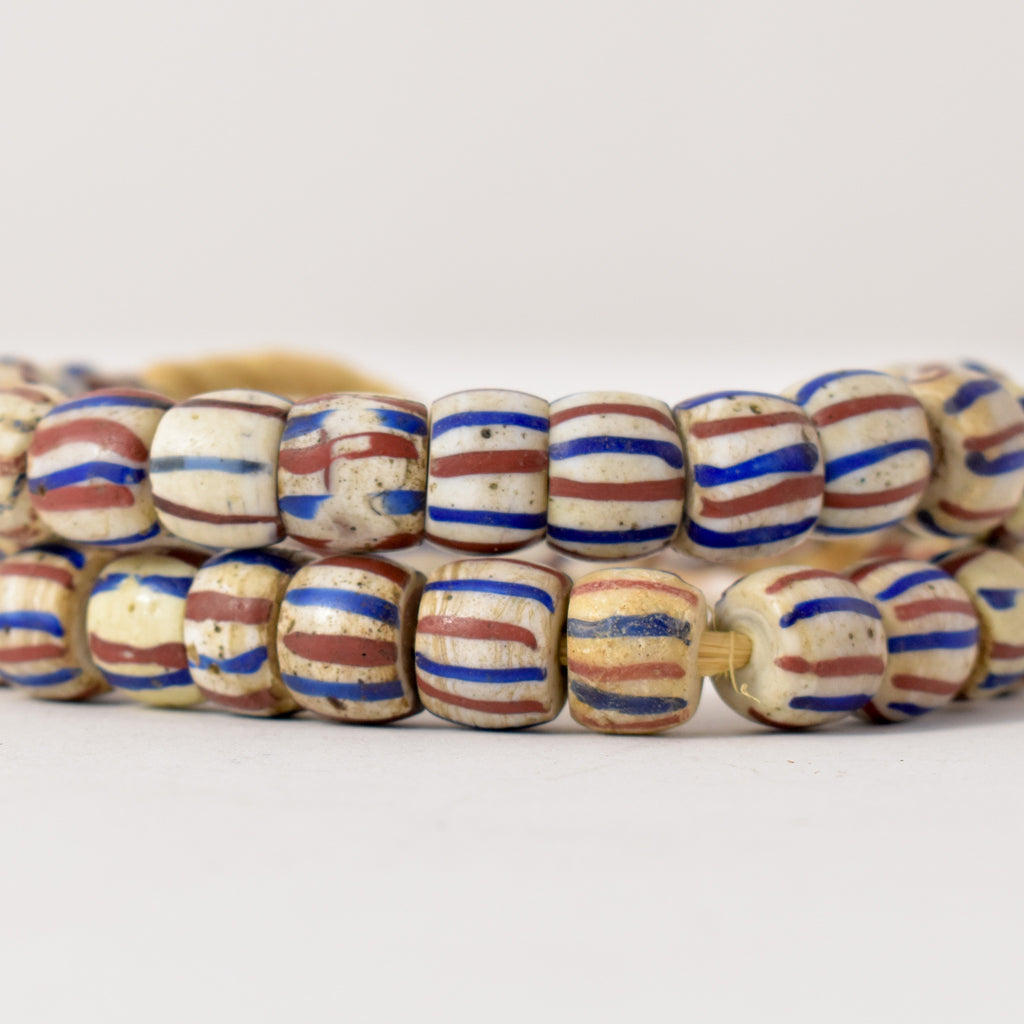 Striped Venetian Trade Beads Sidley Collection