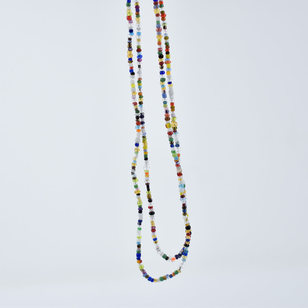 3 Strands Christmas "Love Beads" 33 inch