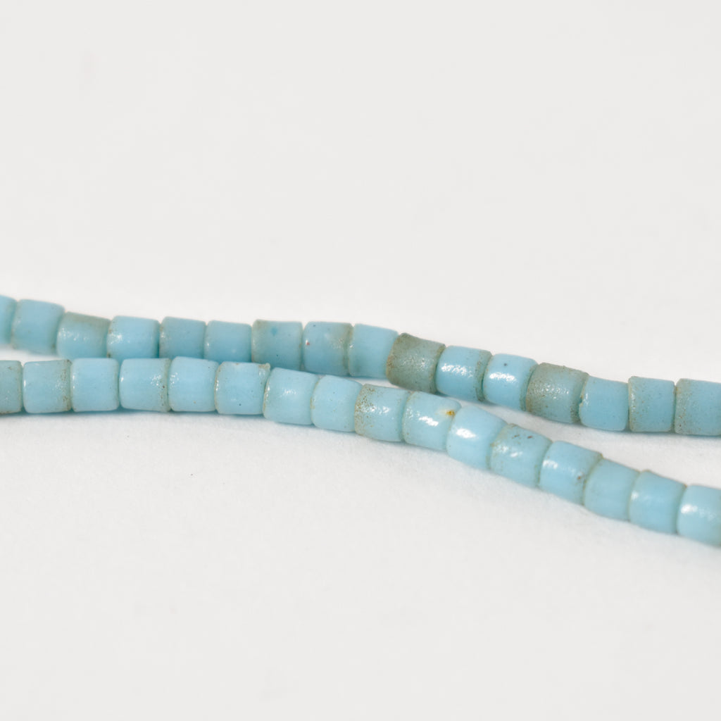 Blue Tile Trade Beads