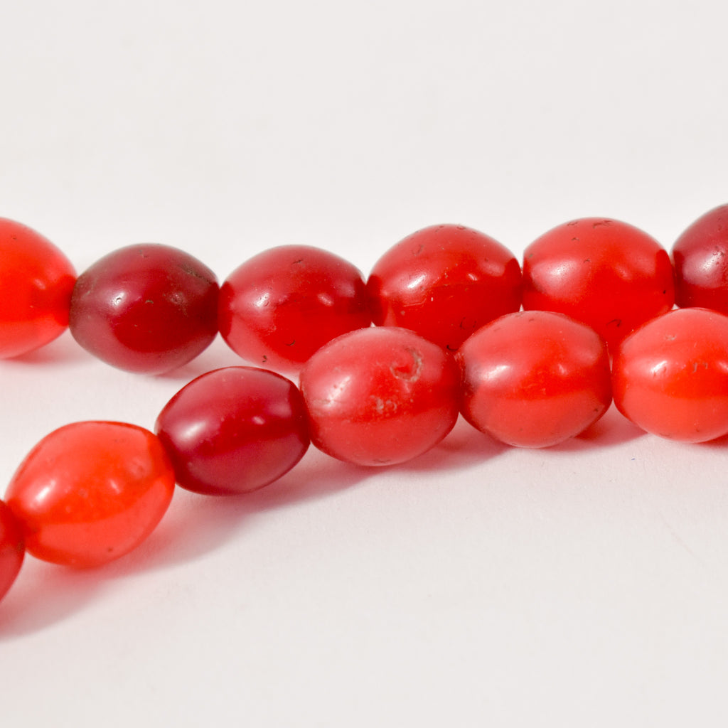 Pigeon Egg Red Trade Beads