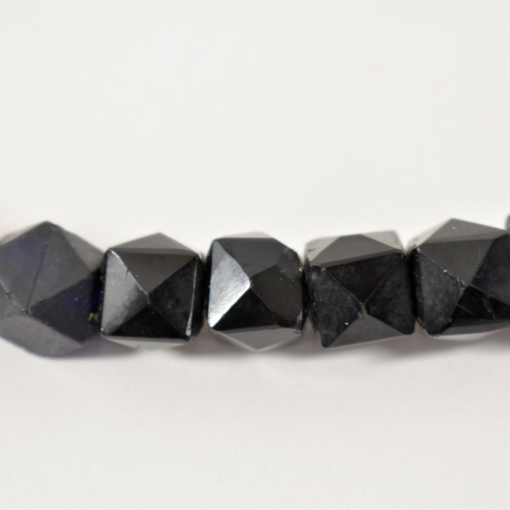 Bohemian Faceted Trade Beads 30 Inch