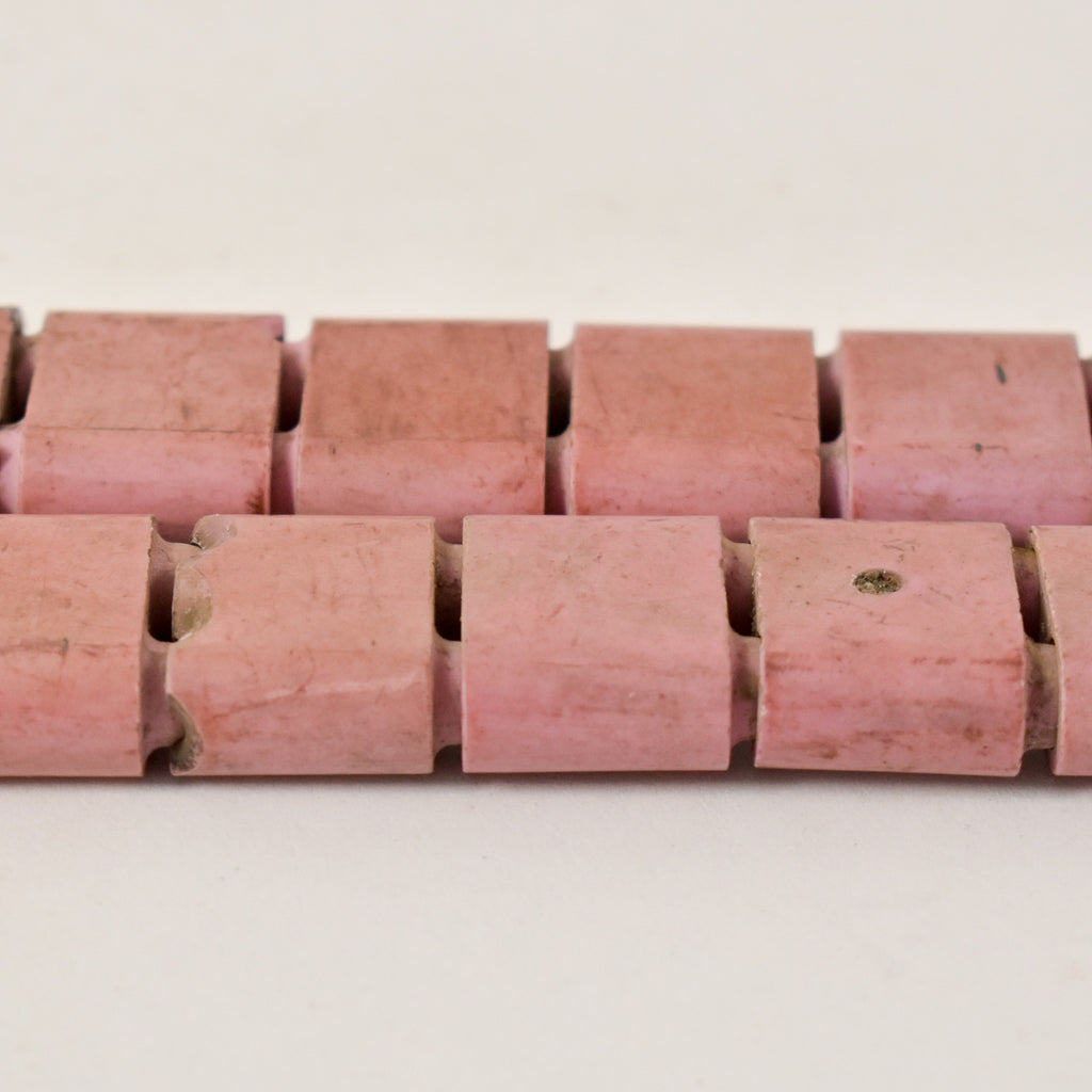 Bohemian Pink Glass Trade Beads Nigeria