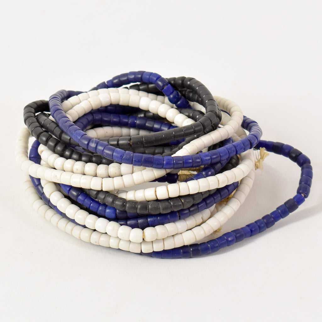 6 Strands Tile Mixed Trade Beads