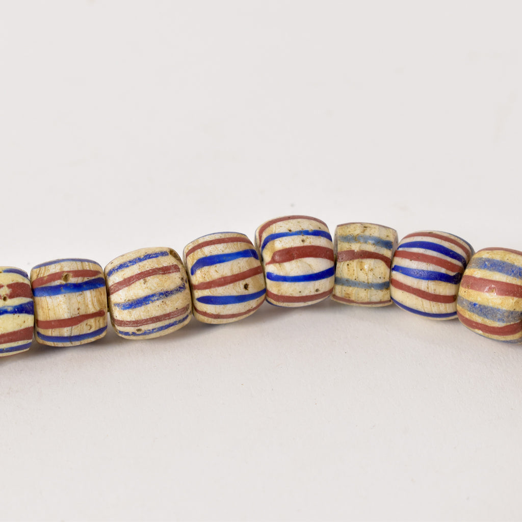 Striped Venetian Trade Beads Sidley Collection