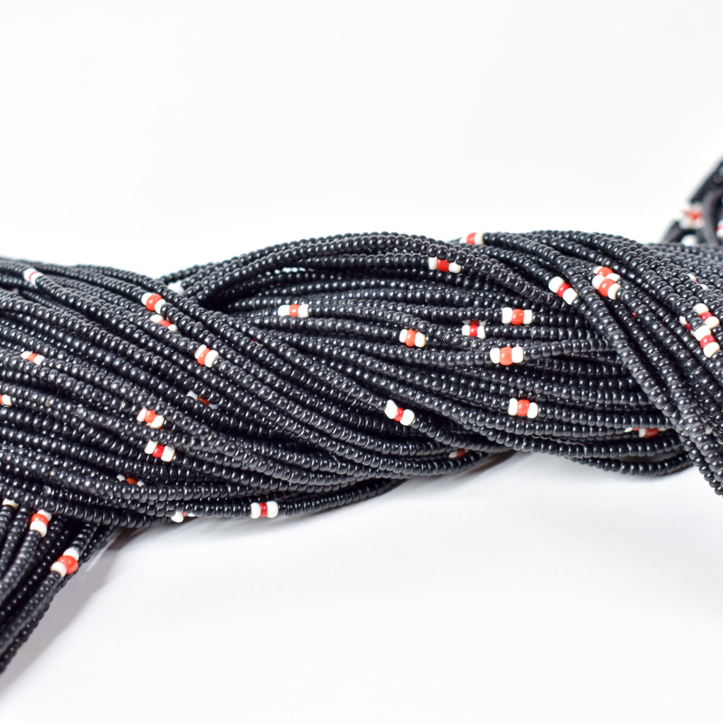 Baule Tamba Black Bead Necklace