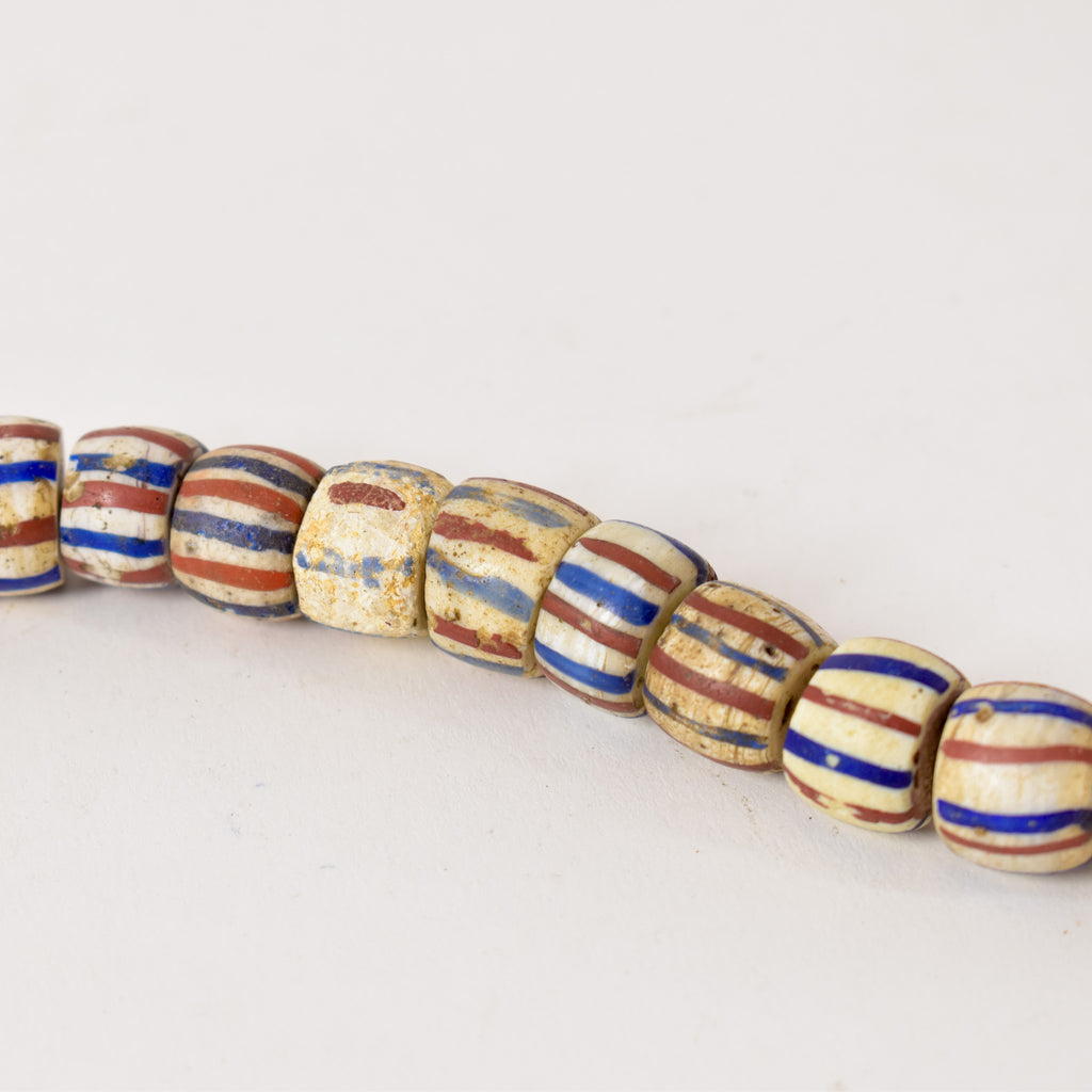 Striped Venetian Trade Beads Sidley Collection