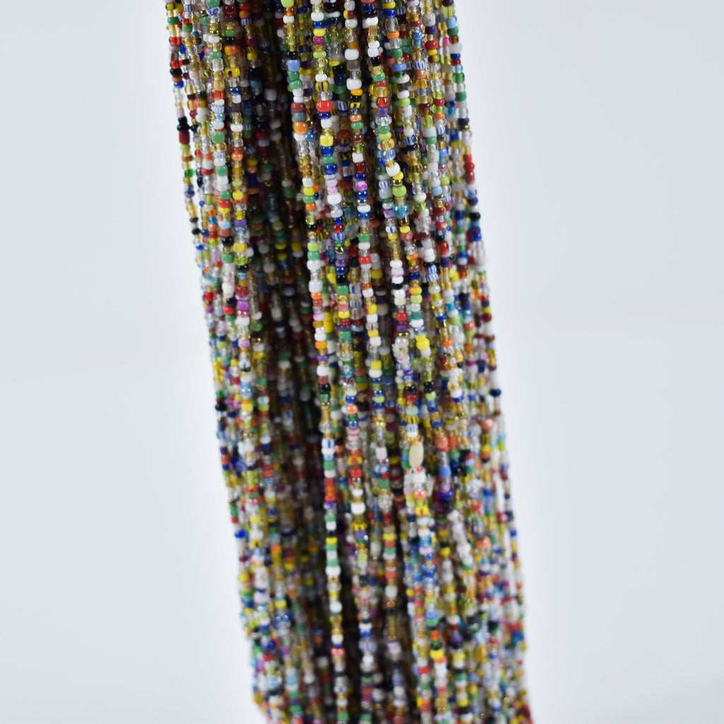 3 Strands Christmas "Love Beads" 33 inch