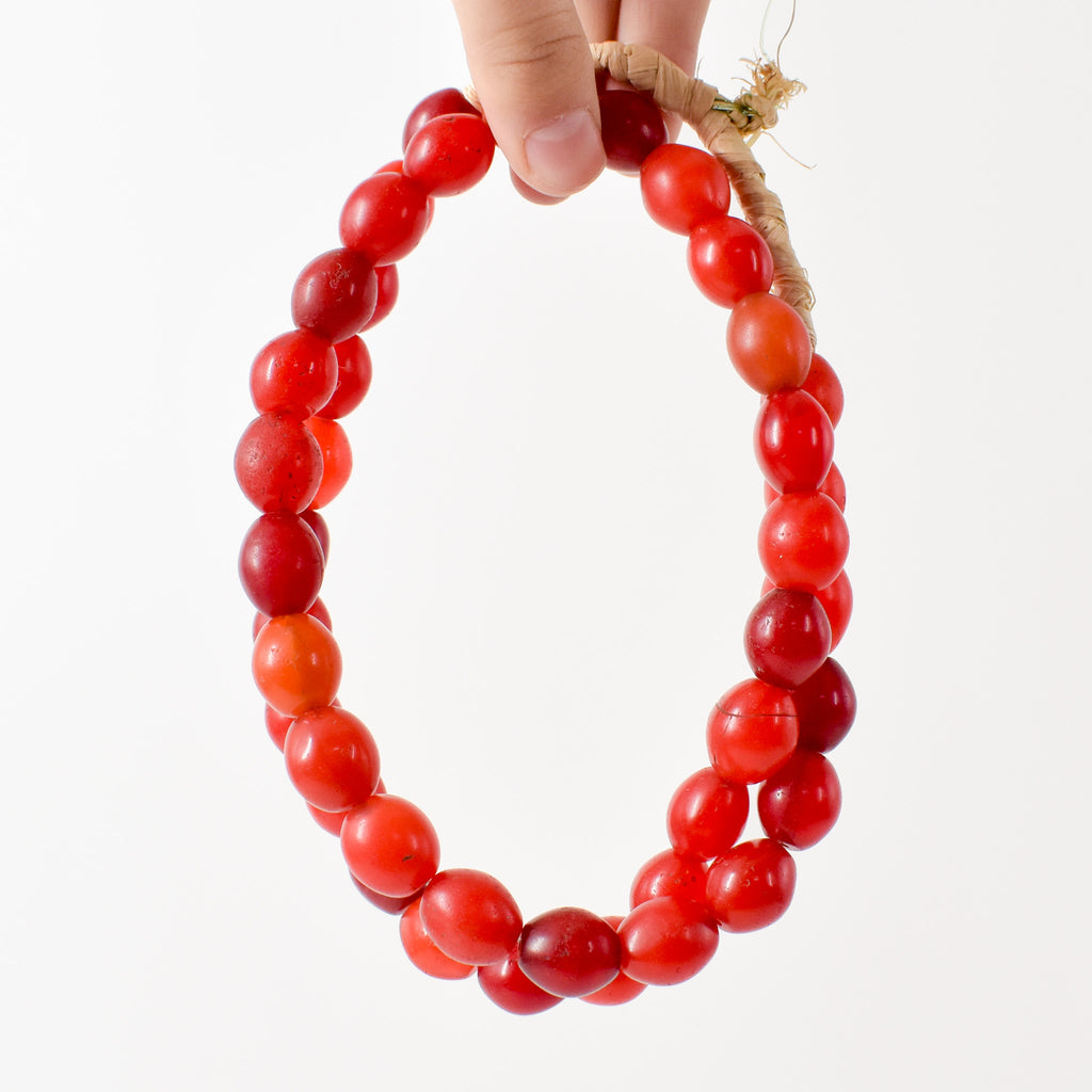 Pigeon Egg Red Trade Beads