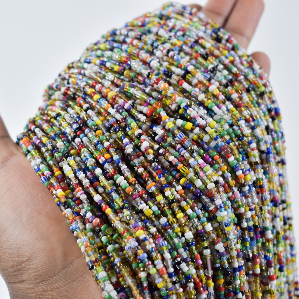 3 Strands Christmas "Love Beads" 33 inch