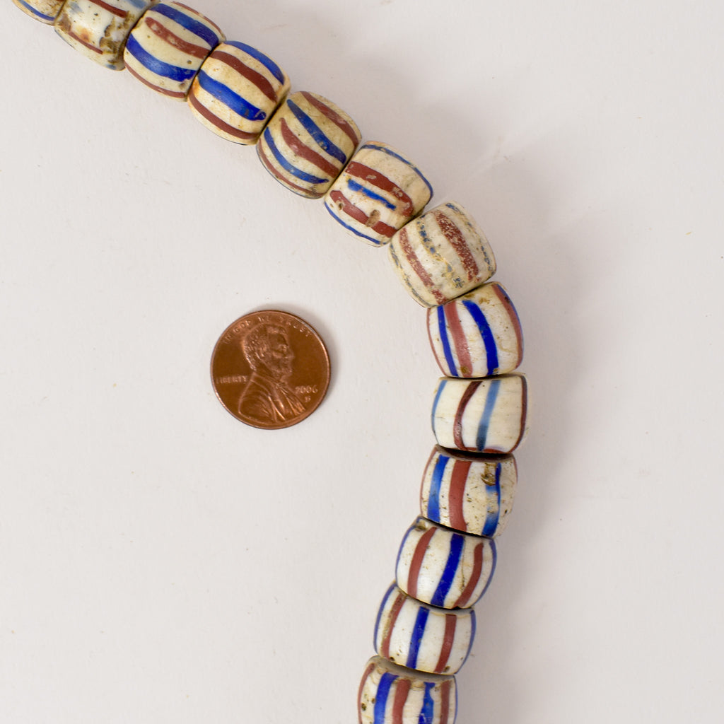 Striped Venetian Trade Beads Sidley Collection