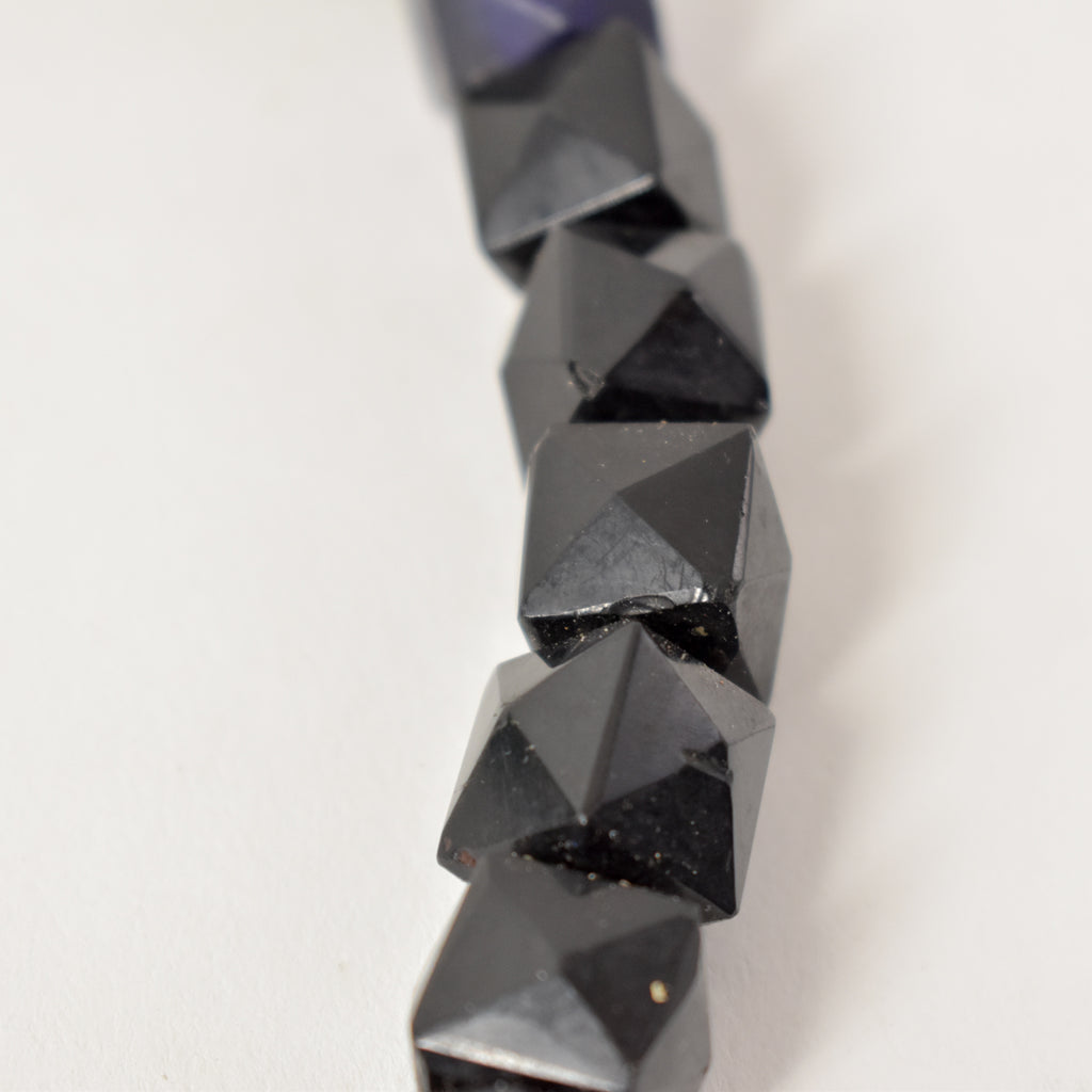 Bohemian Faceted Trade Beads 30 Inch