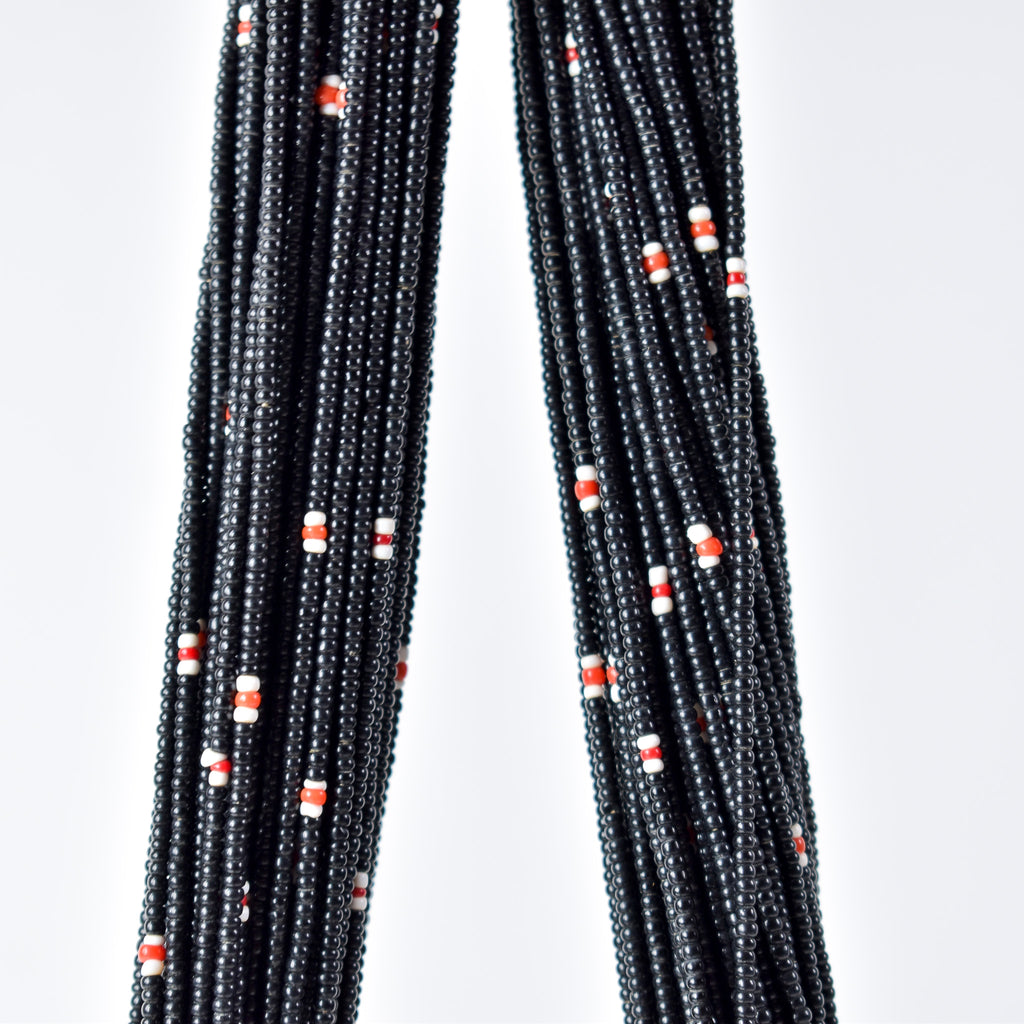 Baule Tamba Black Bead Necklace