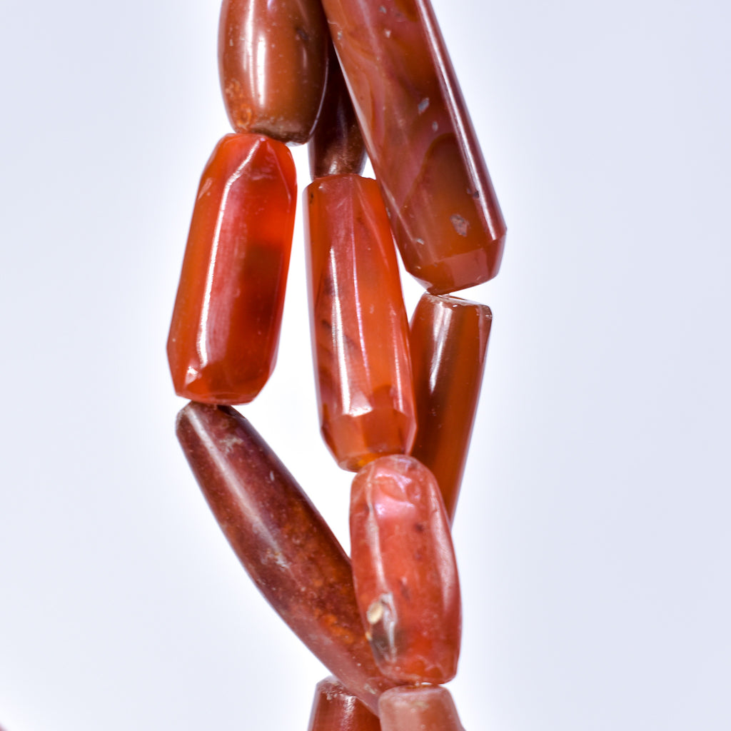 Carnelian Stone Beads Mixed Shapes