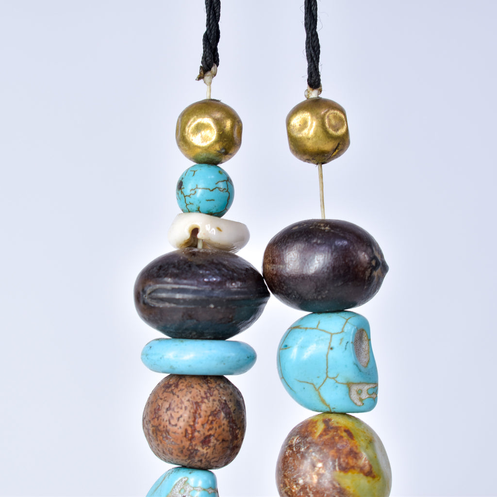 Moroccan Phenolic Resin Beaded Necklace
