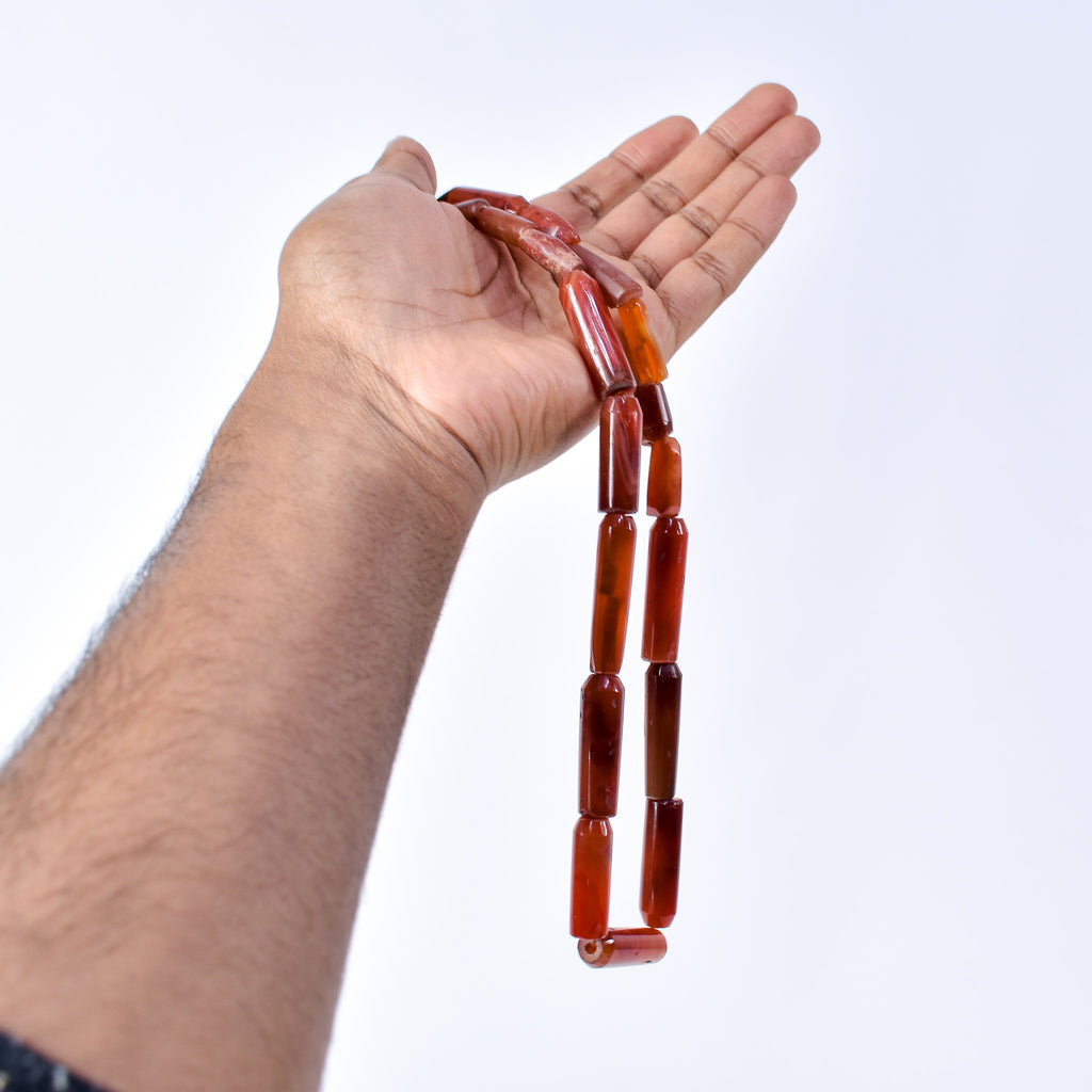 Carnelian Stone Beads Mixed Shapes