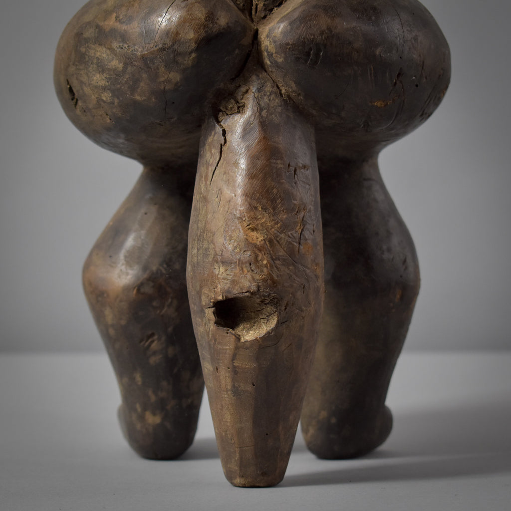 Male Fang Byeri Standing Reliquary Figure Gabon