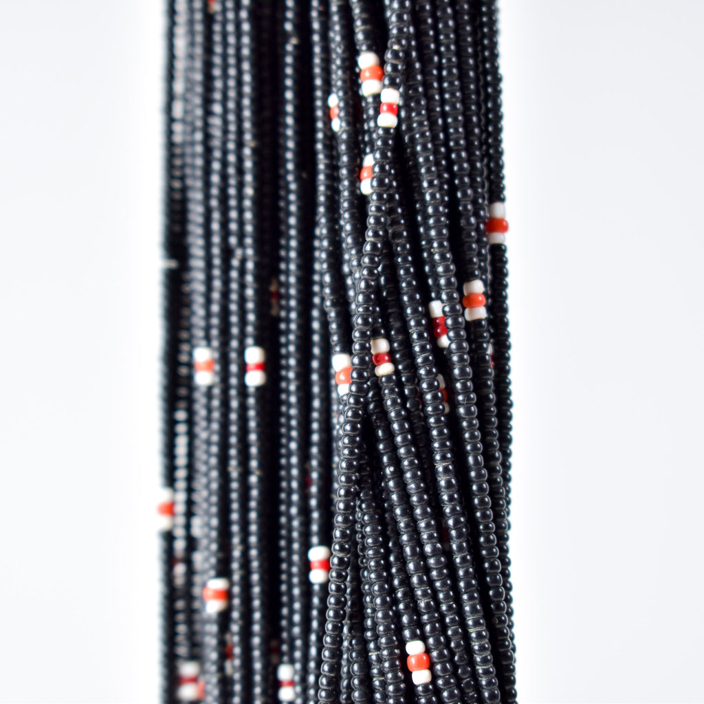 Baule Tamba Black Bead Necklace