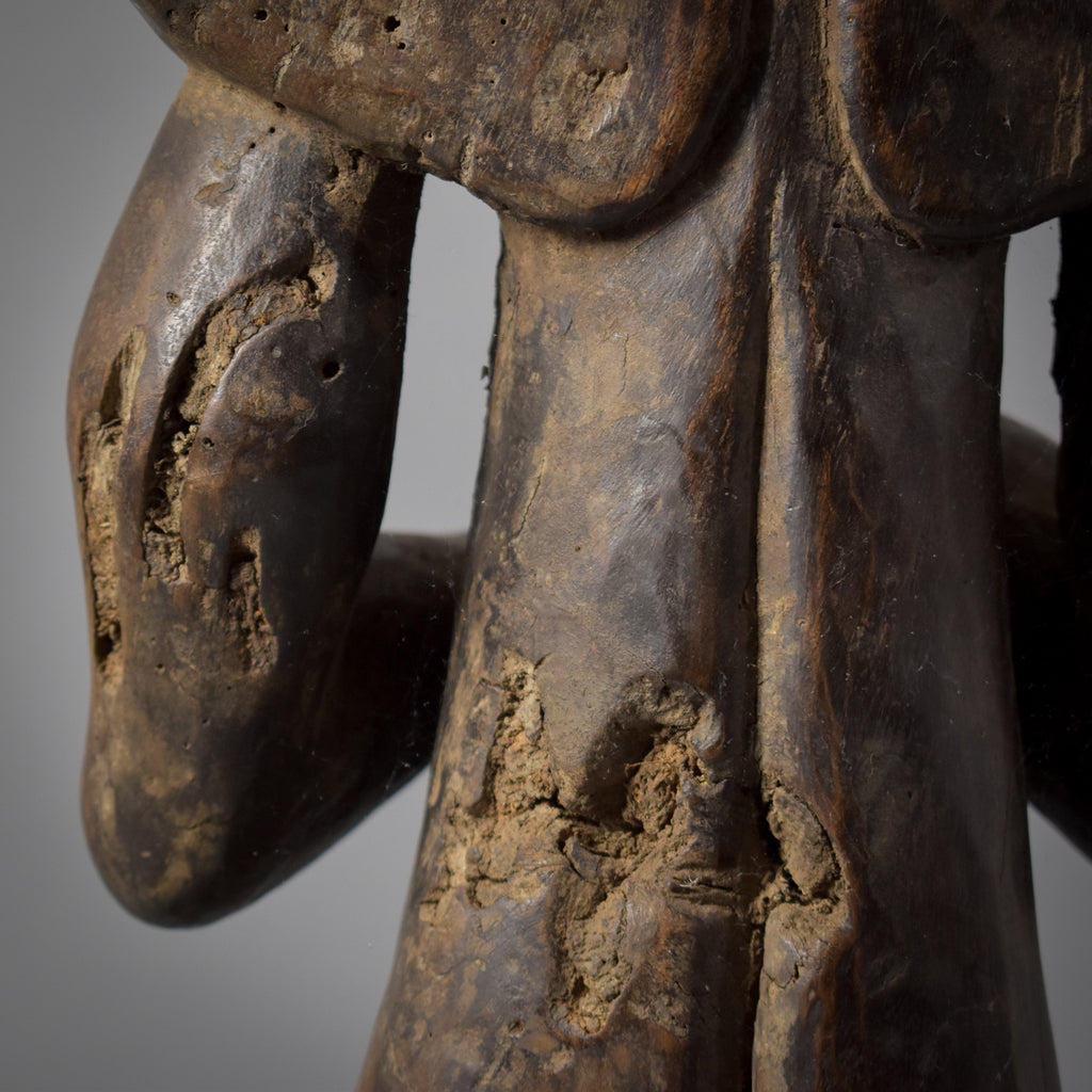 Male Fang Byeri Standing Reliquary Figure Gabon