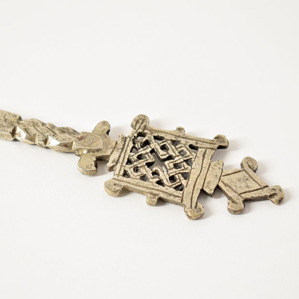 Silver Coptic Hand Cross Ethiopia