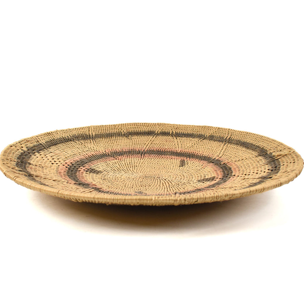 Makenge Flat Wedding Basket 18 Inch Zambia Sidley Collection