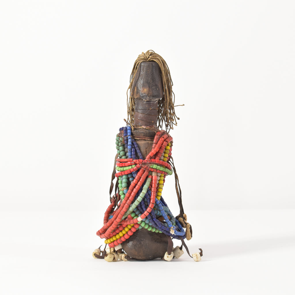 Namchi Namji Beaded Fertility Doll Cameroon