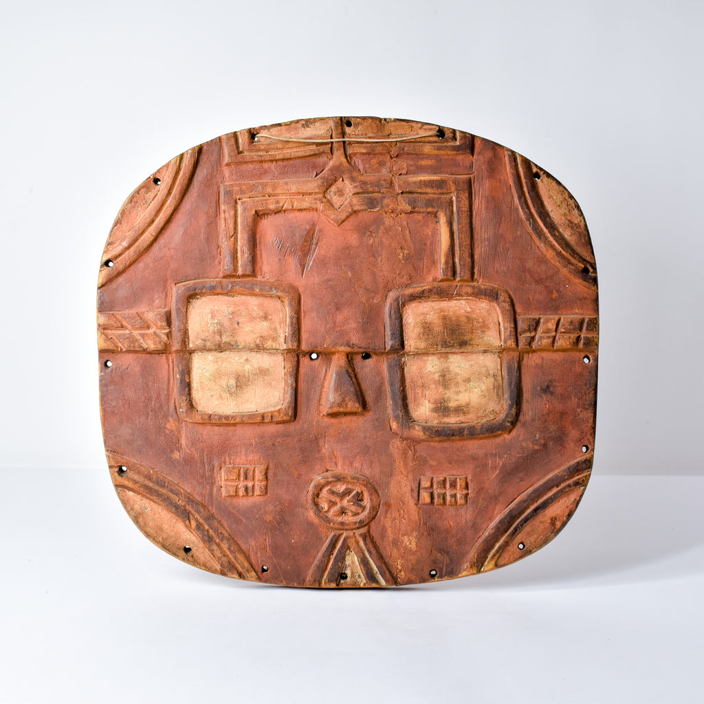 Teke Painted Wood Mask Congo