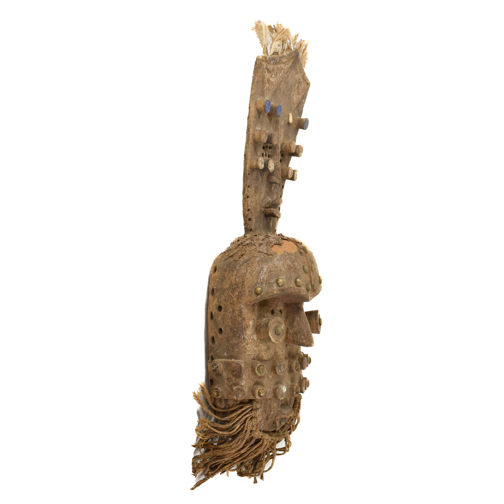 Grebo Mask with Twelve Tubular Eyes Liberia