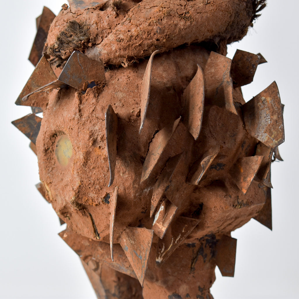 Kongo Nkisi Nkondi Power Fetish Figure Congo